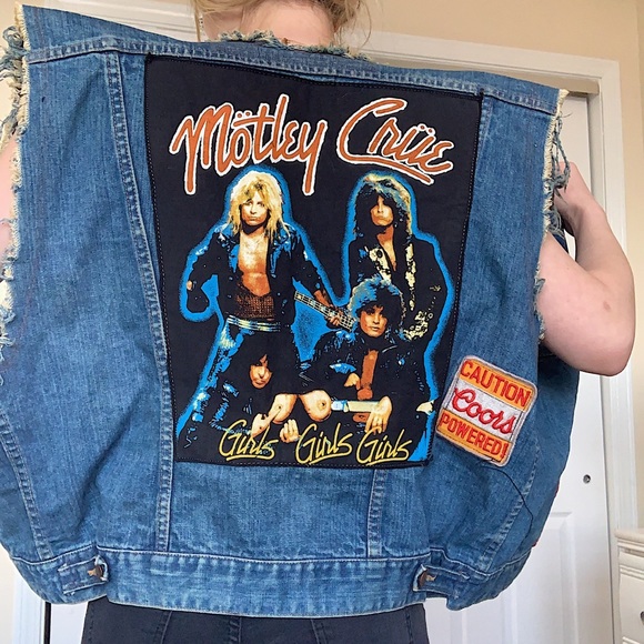 Rock band denim jacket Clearance